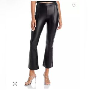 Generation Love | NWTs‎ Wren Cropped Flare Faux Leather Leggings Size large